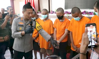 Polres-Mojokerto-Kota-Berhasil-Tangkap-Anggota-Gangster-Casper-yang-Rampas-Motor-3-Remaja