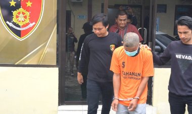 Polres-Pamekasan-Amankan-Tersangka-Pencuri-Kotak-Amal-Masjid