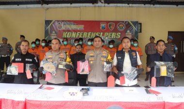 Polresta-Sidoarjo-Ungkap-Kasus-Curanmor