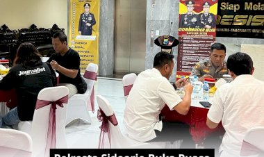 Polresta-Sidoarjo-Gelar-Buka-Puasa-Bersama-Awak-Media