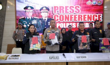 Polres-Madiun-Amankan-Pasangan-Kekasih-Diduga-Pembuang-Bayi-di-Pilangkenceng