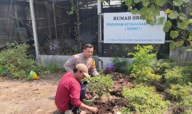 Polisi-Apresiasi-Rumah-Organik-Warga-Sedati-Gede-dalam-Mendukung-Ketahanan-Pangan