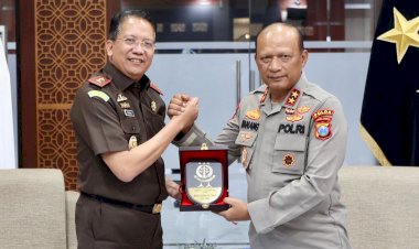 Kapolda-Jatim-Terima-Kunjungan-Kajati-Perkuat-Sinergitas-Antar-Lembaga-Penegak-Hukum