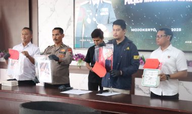 Polres-Mojokerto-Kota-Bongkar-2-Arena-Sabung-Ayam-Amankan-5-orang-Diamankan