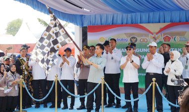 Tanam-Serentak,-1.268-Ton-Jagung-Dilepas-Polri-untuk-Bulog