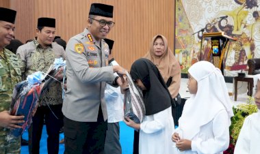 Polresta-Sidoarjo-Gelar-Buka-Puasa-Bersama-dan-Santunan,-Ramadan-Momentum-Pererat-Kerukunan-dan-Tumbuhkan-Peduli-Sesama