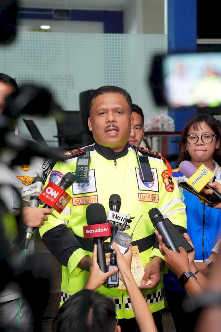Kakorlantas Polri Susun Skema Rekayasa Lalin saat Arus Balik Lebaran