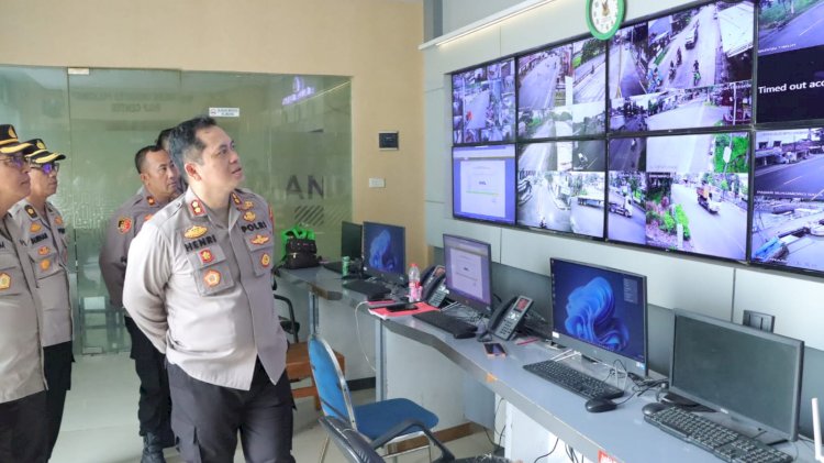 Berbasis Teknologi, Polres Nganjuk Optimalkan Pelayanan dan Harkamtibmas Melalui Command Center