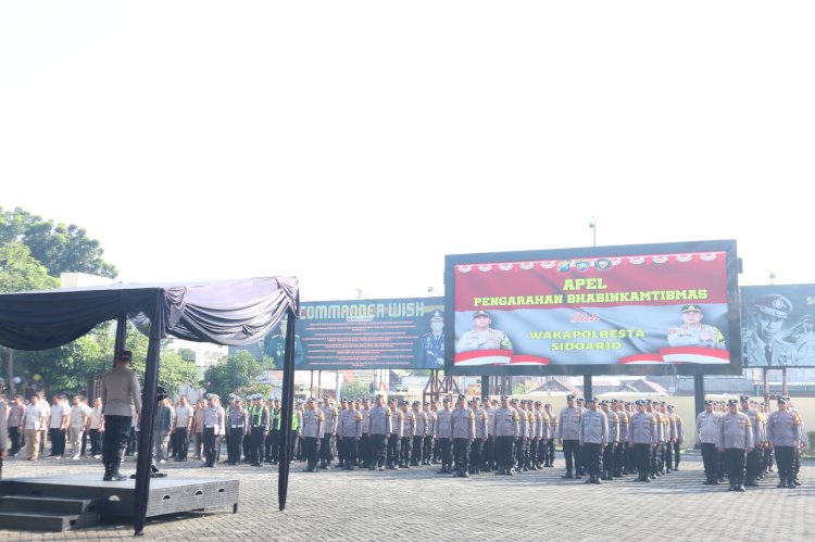 Wakapolresta Sidoarjo Dorong Bhabinkamtibmas Aktif Dukung Implementasi Asta Cita Presiden di Desa