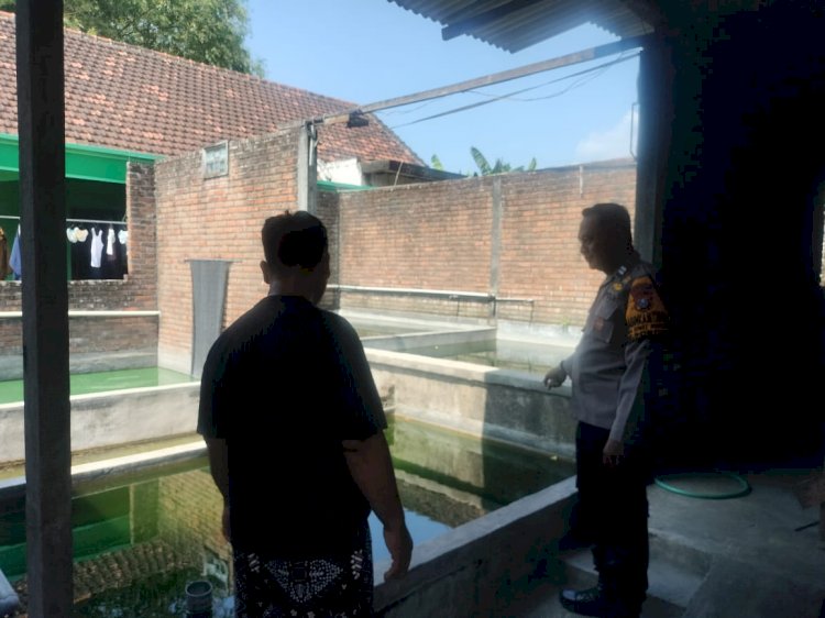 Polsek Porong Dukung P2B di Peternakan Bebek