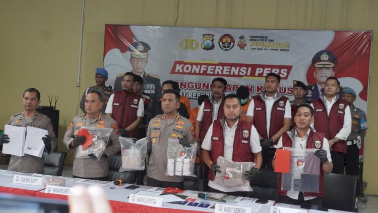 Polresta Sidoarjo Ungkap Kasus OTT Suap Rekrutmen Perangkat Desa