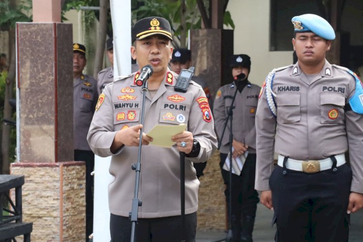 Polres Pelabuhan Tanjungperak Siagakan 201 Personel Pengamanan Pengesahan Warga Baru PSHT