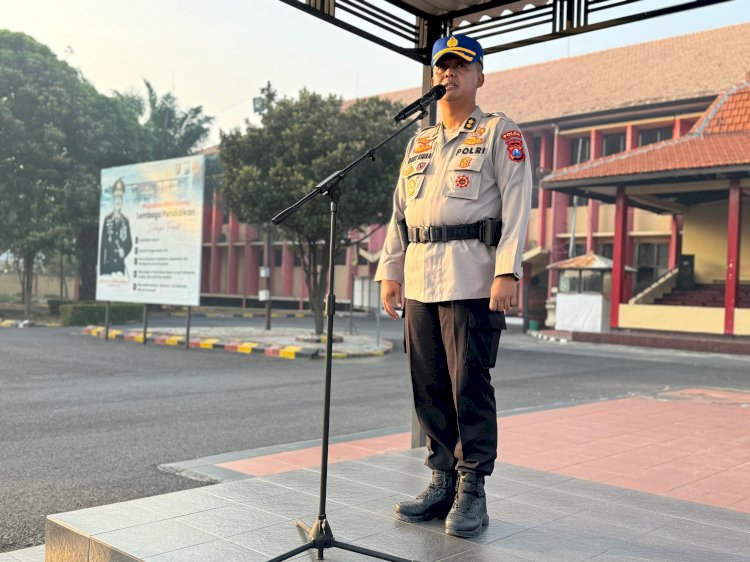 Waka SPN Polda Jatim Sampaikan Perdupsis Cetak Calon Bintara Polri Profesional dan Berintegritas