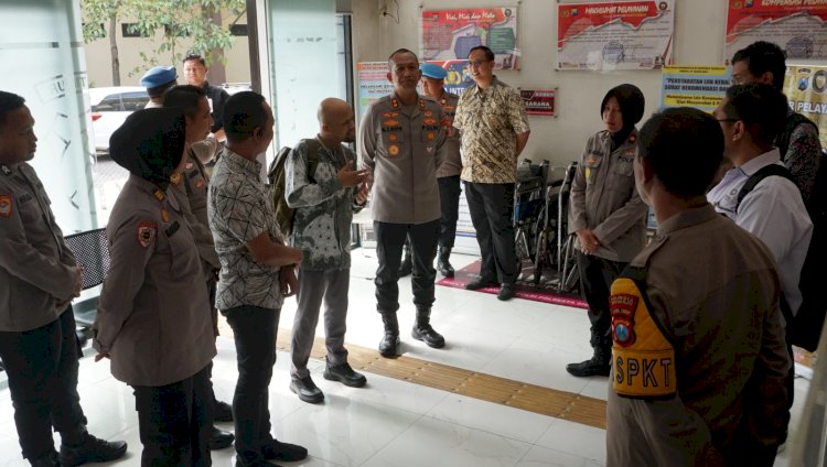 Ombudsman RI Lakukan Penilaian Maladministrasi Pelayanan Publik di Polresta Sidoarjo
