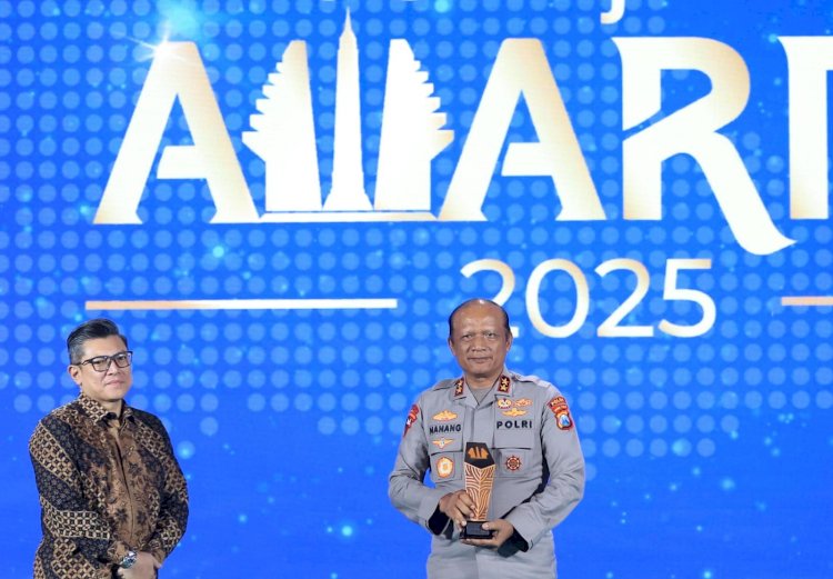 Kapolda Jatim Terima Penghargaan Penggerak Pangan, Sukses Ubah Ribuan Hektar Lahan Tidur Menjadi Produktif