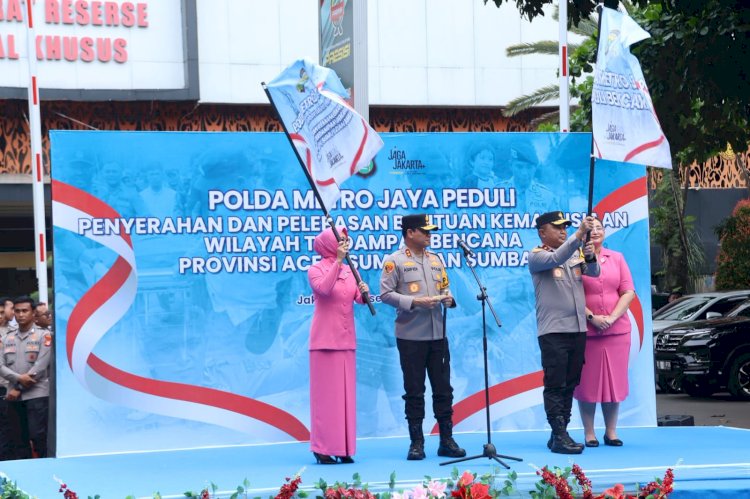Polda Metro Jaya Kirim Bantuan Kemanusiaan ke Aceh, Sumut, dan Sumbar