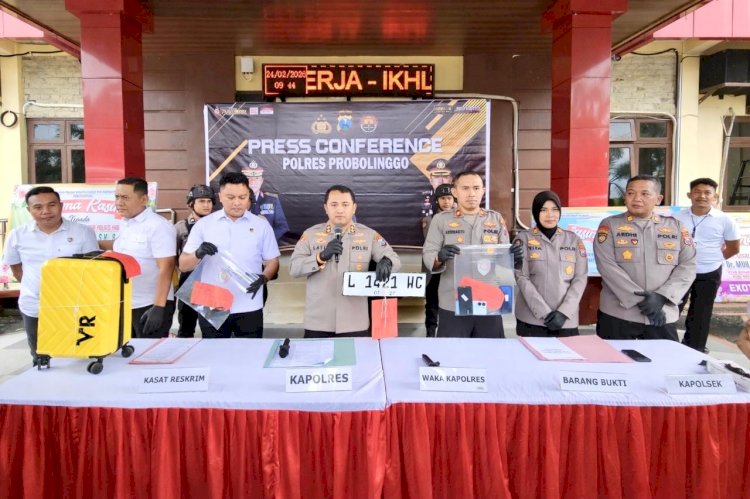 Polres Probolinggo Amankan 3 Tersangka Pencuri Koper Milik Wisatawan Asal Thailand di Gunung Bromo